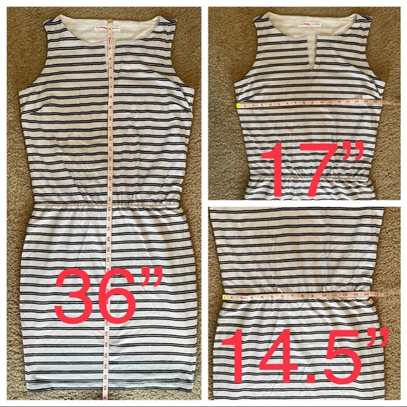 Athleta Stripe Vida Dress XS - Picture 6 of 7